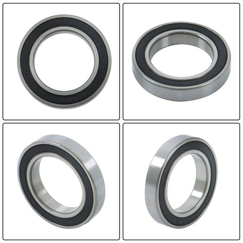DURAFORCE 10Pcs 6907-2RS Bearings 35×55×10mm Double Rubber Seals Deep Groove Ball Bearing