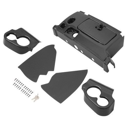 Golf Cart Dashboard Cover Kit w Cup Holder Dash Mat For Club Car Precedent 08 Plus
