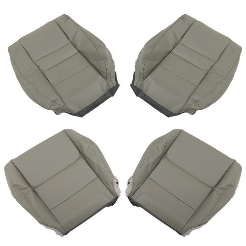 DURAFORCE New For Honda Accord 2008-2012 Driver & Passenger Bottom Top Seat Cover Gray
