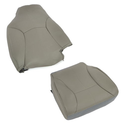 DURAFORCE Driver For Dodge Ram 1500 2500 3500 SLT 1998-2002 Bottom&Top Leather Seat Cover