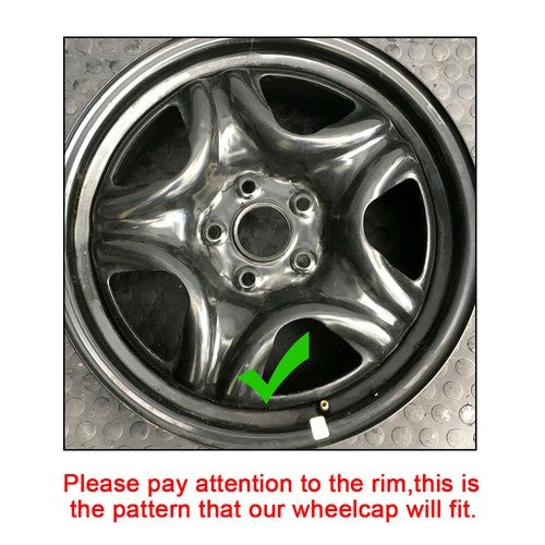 DURAFORCE 4Pcs/Set 17'' Wheel Rim Cover Hubcaps Trim Rings Caps For 2013-2018 Toyota Rav4