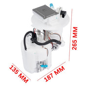 DURAFORCE Electric Fuel Pump Module Assembly For Hyundai Sonata Kia Optima L4 2015-2019