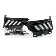 DURAFORCE LED Daytime Running Light Turn Signal DRL Fog Lamp for Nissan Versa 2020 2021 22