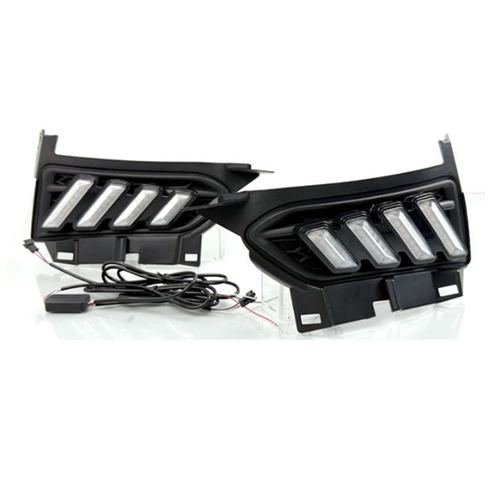 DURAFORCE LED Daytime Running Light Turn Signal DRL Fog Lamp for Nissan Versa 2020 2021 22