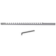 DURAFORCE 1/8" A Style 1/8" x 5" HSS Standard Keyway Broach With Shim LOC 13/64-1-1/8" New