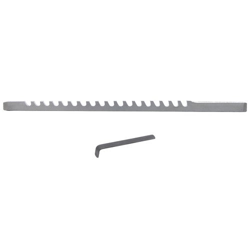 DURAFORCE 1/8" A Style 1/8" x 5" HSS Standard Keyway Broach With Shim LOC 13/64-1-1/8" New