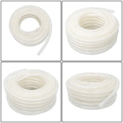 DURAFORCE High Pressure Water Hose 50FT Braided Clear PVC Vinyl Tubing 1/2" ID 3/4" OD