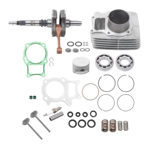 DURAFORCE 13000-HM8-A40 For Honda TRX250 crankshaft+valve kit+oil seal+cylinder sleeve