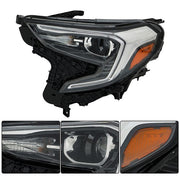 DURAFORCE Clear Chrome Xenon HID Projector Headlights Driver Set For GMC Terrain 2018-21