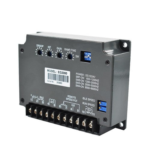 DURAFORCE Generator Governor Engine Speed Controller EG2000 Universal Electric