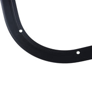DURAFORCE RV Window Horizontal Sliding Window 36  Width × 15  Height w/ Trim Ring Black