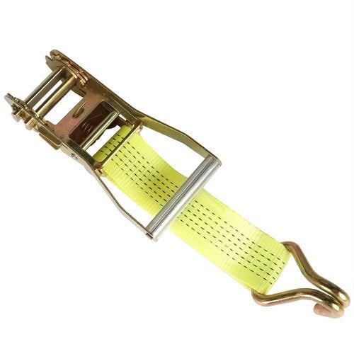 DURAFORCE 8-Pcs 2" x 15 Ft Ratchet Straps With J Hook 5000 Lbs Heavy Duty Tie Downs
