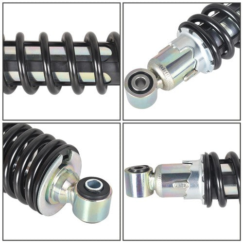 DURAFORCE 2 x NEW FRONT SHOCKS 1987-2006 for Yamaha Banshee ATV springs BLACK