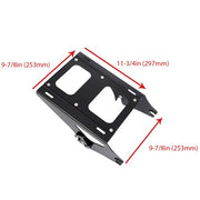 DURAFORCE Razor Pack Trunk Backrest Rack For Harley Touring Road King Street Glide 14-26