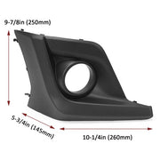 DURAFORCE Right Passenger Fog Light Cover Bezel Driving Lamp For 2018-20 Subaru Crosstrek