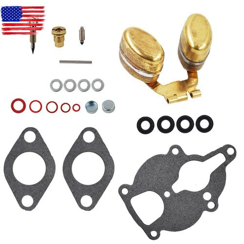 DURAFORCE Carburetor Kit & Float For Zenith Wisconsin Engine VH4D VHD TJD Replaces LQ39