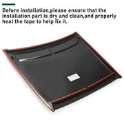 DURAFORCE Front Hood Scoop Vent Painted Replacement For 2015-2020 16 17 18 Ford F150 F-150