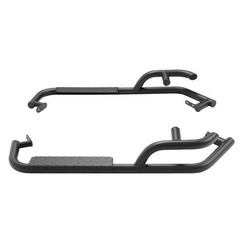 Nerf Bars Powder Coated Steel for Can-Am Defender HD5 HD8 HD10 2 Door 2016-Up