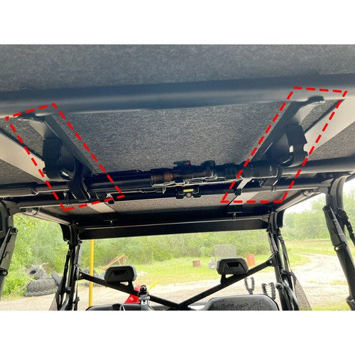 DURAFORCE For John Deere Gator Polaris Ranger Kawasaki Mule UTV OVERHEAD GUN RACK CARRIER