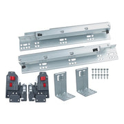 DURAFORCE 1 Pairs Undermount Drawer Slides 12 inch Undermount Soft Close Drawer Slides