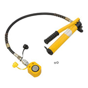 DURAFORCE Manual Hydraulic 20T Low Profile Hydraulic Jack Porta Power Kit + CP-180