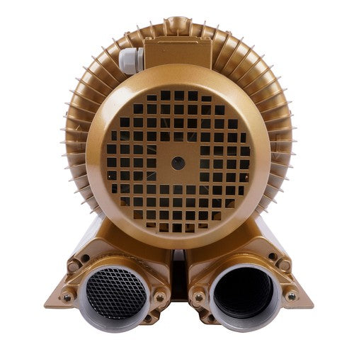 DURAFORCE New Regenerative Blower 220V-480V 3 Phase 1.5 Kw 60Hz -150 mBar Vacuum 2" In/Out