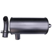DURAFORCE 4649870 Muffler for HITACHI EXCAVATOR EX120-2 EX120-3 EX120-1 EX150-1 4BD1 4BG1