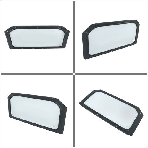 DURAFORCE Full Glass Windshield W/O wiper 17-24 For Can-Am Maverick X3 XDS XRS- UV Protect