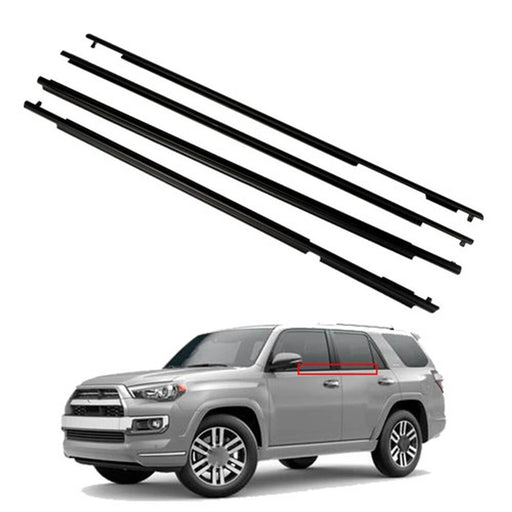 DURAFORCE New Outside Window Weatherstrip Seal Belt Moulding For Toyota 4Runner 2010-21