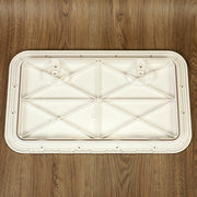 DURAFORCE 2X MARINE BOAT Deck Access HATCH & LID 24" X 14" RV Storage White