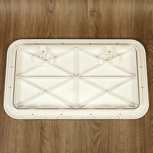 DURAFORCE 2X MARINE BOAT Deck Access HATCH & LID 24" X 14" RV Storage White