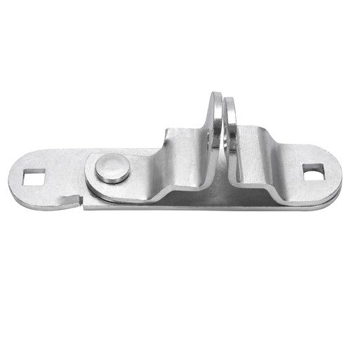 Silvery Trailer Swing Door Cam Bar Lock Hasp Keeper Latch for Utility Cargo Enclosed