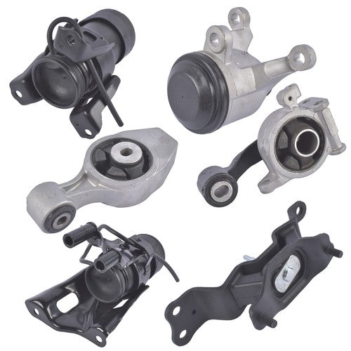 DURAFORCE Engine Mounts & Transmission Mount Set 6Pcs for Infiniti JX35 QX60 Nissan Murano