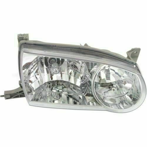 DURAFORCE Headlights Headlamps Left+Right for Toyota Corolla 2001 2002 w/o Corner Signal