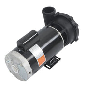 DURAFORCE 3722021-1D Spa Pump 5.0HP 230V 2" Discharge 2-Speed 56Y-Frame Hot Tubs Black