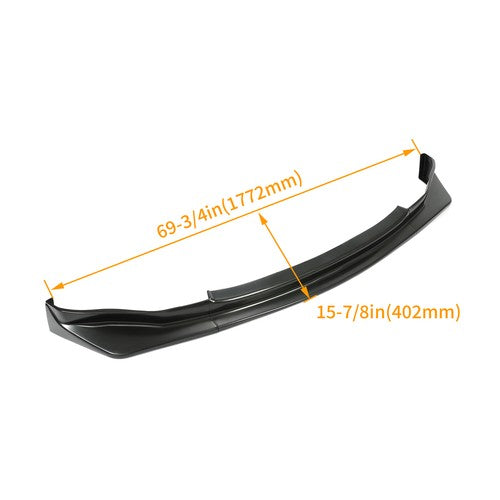 JDM Style NS N PP Front Bumper Chin Lip Body Kit For 2003 2005 Nissan 350Z Z33