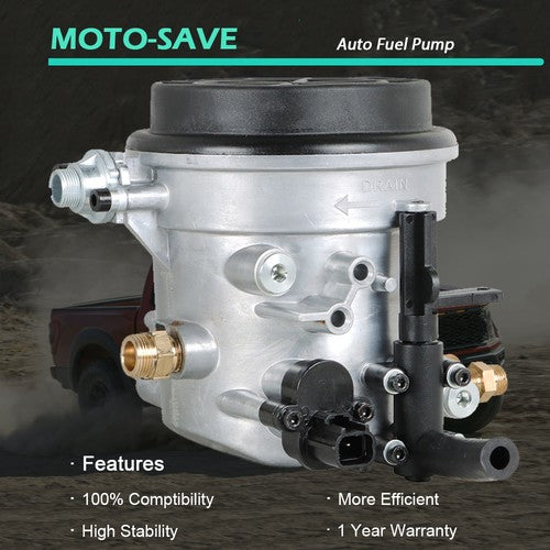 DURAFORCE For 1999-2003 Ford 7.3L Powerstroke Diesel Fuel Filter Housing F81Z9155AC