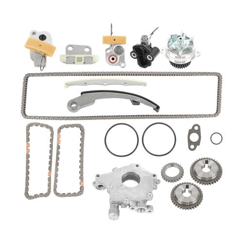 DURAFORCE New Timing Chain Kit w/ Water+Oil Pump polished For Nissan Quest Maxima Altima