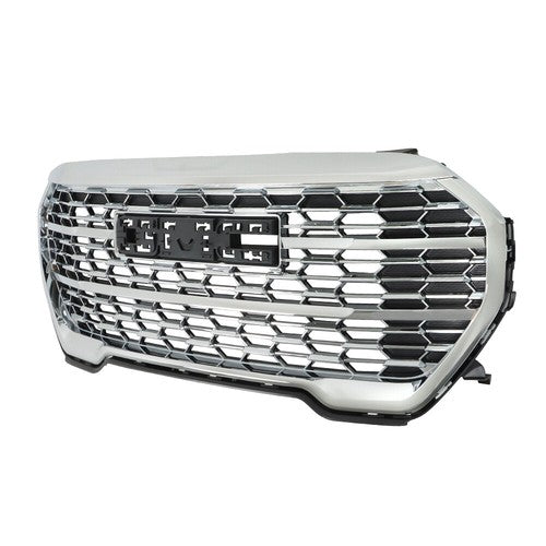 DURAFORCE Compatible For GMC Terrain 22-23 Front Bumper Grille Chrome Without Camera Hole