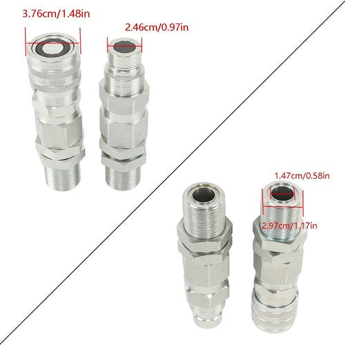 DURAFORCE KV13884 AT312877 Fits FOR John Deere 35G 50C 260 325 CT332 Connect Coupler US