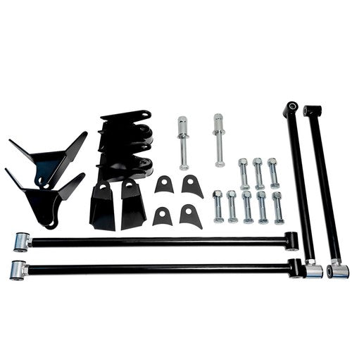 DURAFORCE Rear Triangulated 4 Link Suspension Kit For Chevy C10 GM GMC C1500 K1500 Pickup