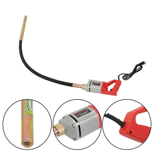 DURAFORCE With 5 FT Copper Shaft US Electric Concrete Vibrator Concrete Vibrabrater