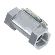 DURAFORCE 1.5inch 10.5-74 GPM Digital Turbine Flow Meter For Liquid Flow Meter