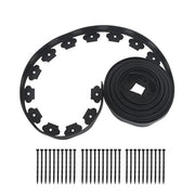 DURAFORCE 2" Garden Landscape Edging 33 Feet No Dig Lawn Edging Border With 30 8-In Spike
