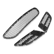 DURAFORCE For BMW 3 Series E90 325i 328i 2009-2012 Black Mesh Front Lower Bumper Grille