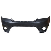 DURAFORCE Front Bumper Cover Fit For 2011-2018 Dodge Journey with Fog Lamp Holes Black