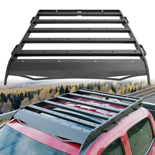 DURAFORCE Roof Rack Cargo Carrier Steel For Toyota Tacoma 2005 To 2023 Double Cab 330 Lbs