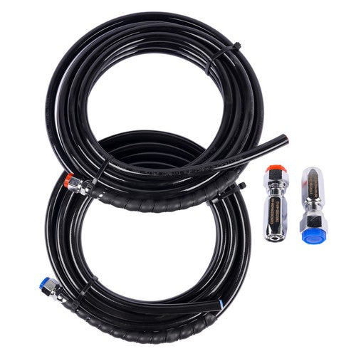DURAFORCE 2Pcs Outboard Hose Kit 20 ft Hydraulic Steering Hose for Outboard Steering Boat
