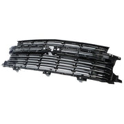 DURAFORCE Front Bumper Upper Grille+Grill Trim Chrome For Chevy Tahoe Suburban 2021-2022