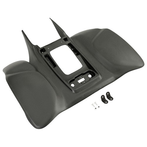 DURAFORCE Carbon Fiber Printing Rear Fender ABS W/ Hardware For Honda TRX 400EX 1999-2007